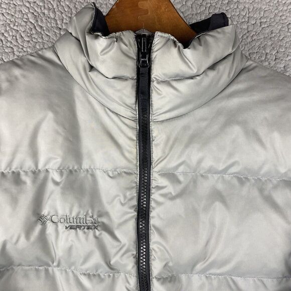 Vintage Columbia Youth Down Puffer Reversible Coat Jacket Ski XL 18-20 - Picture 5 of 16